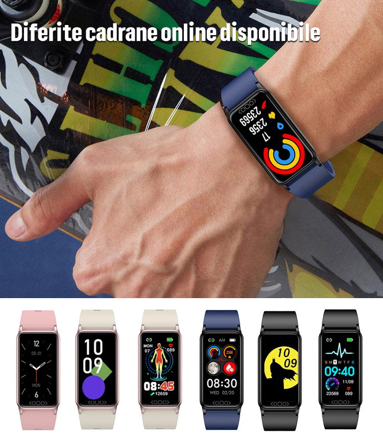 Brățară inteligentă pentru acid uric, lipide sanguine, glucoză, ritm cardiac