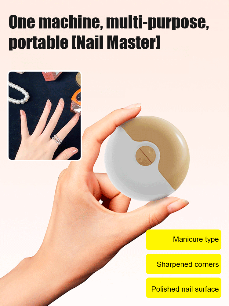 Anti-Pinching 2-in-1 Electric Nail Clipper