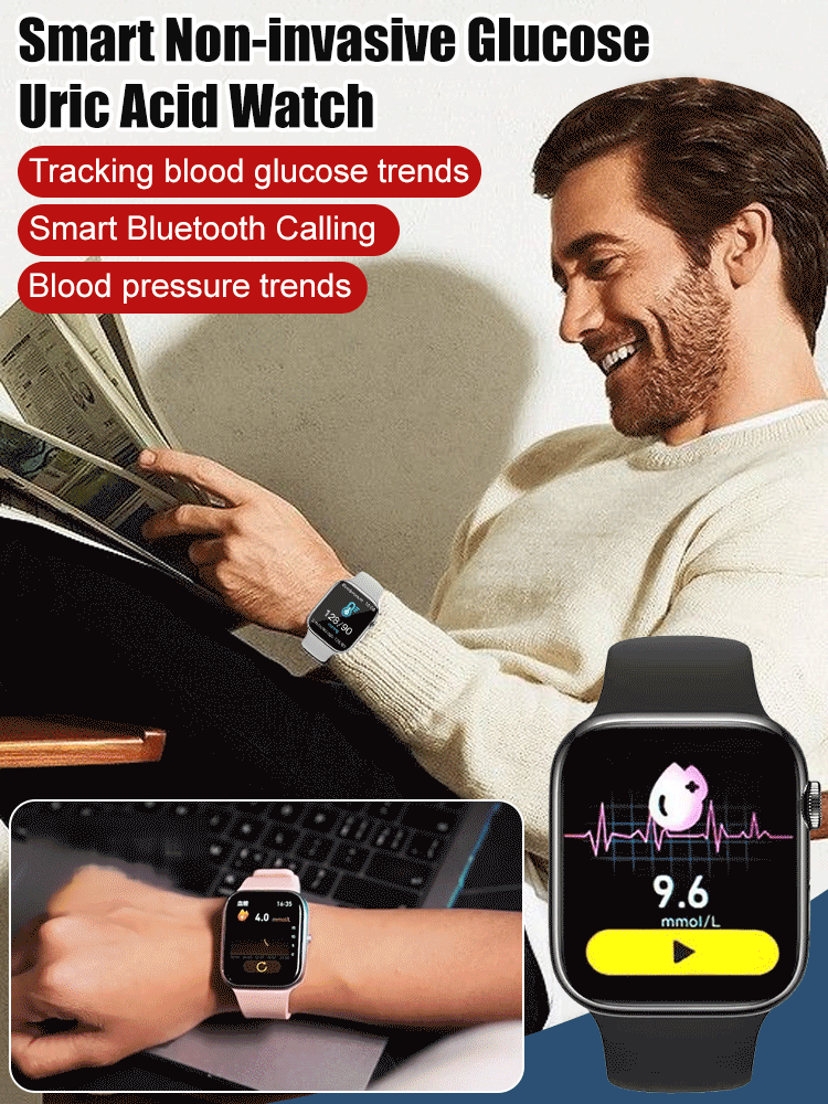 Smart Non-invasive Blood Glucose Uric Acid Watch