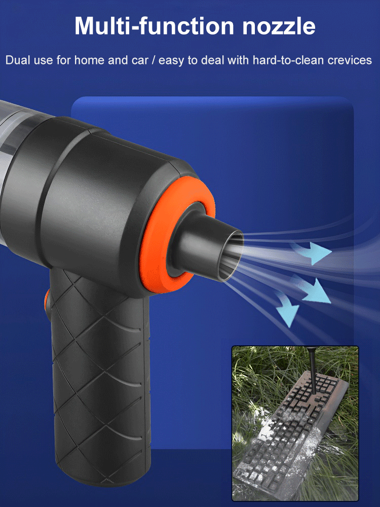 New Cordless Car Vacuum Cleaner Mini Blower All-in-One