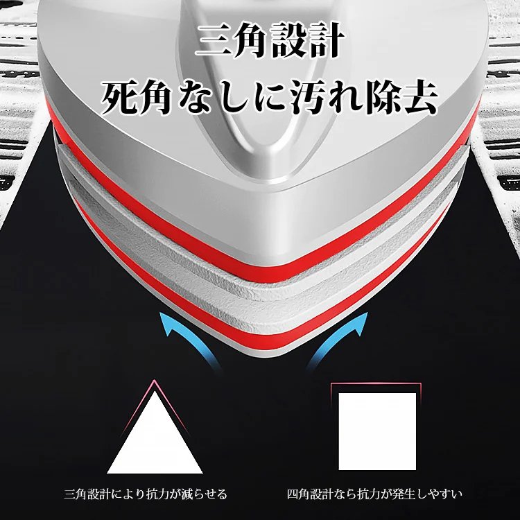 両面ガラスクリーナー