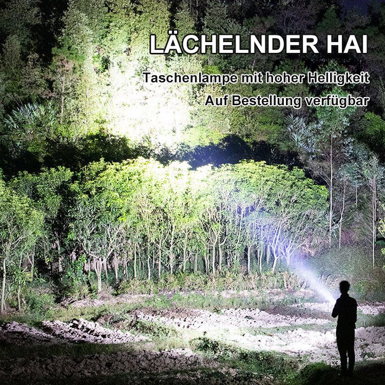 Taschenlampe mit hoher Helligkeit