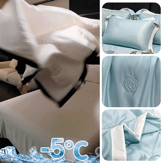 シルク夏用肌掛けふとん寝具3点セット