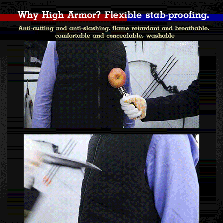 Anti-Cut Anti-Stab Protective Invisible Stab-Proof Vest