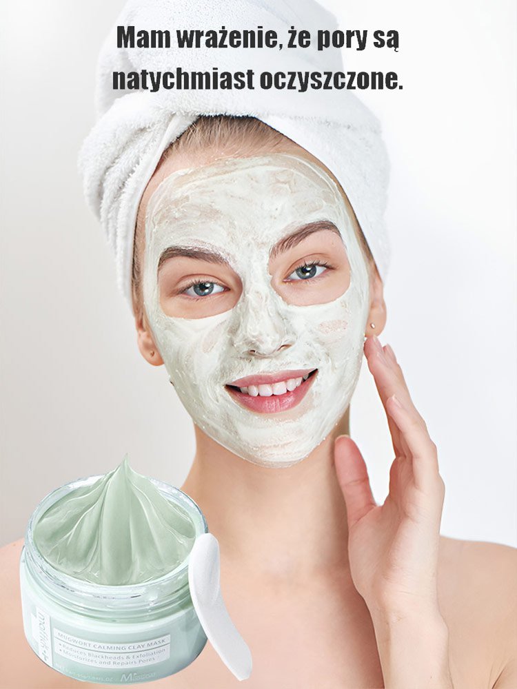 MAFFICK Maska z węglem aktywnym z bylicą