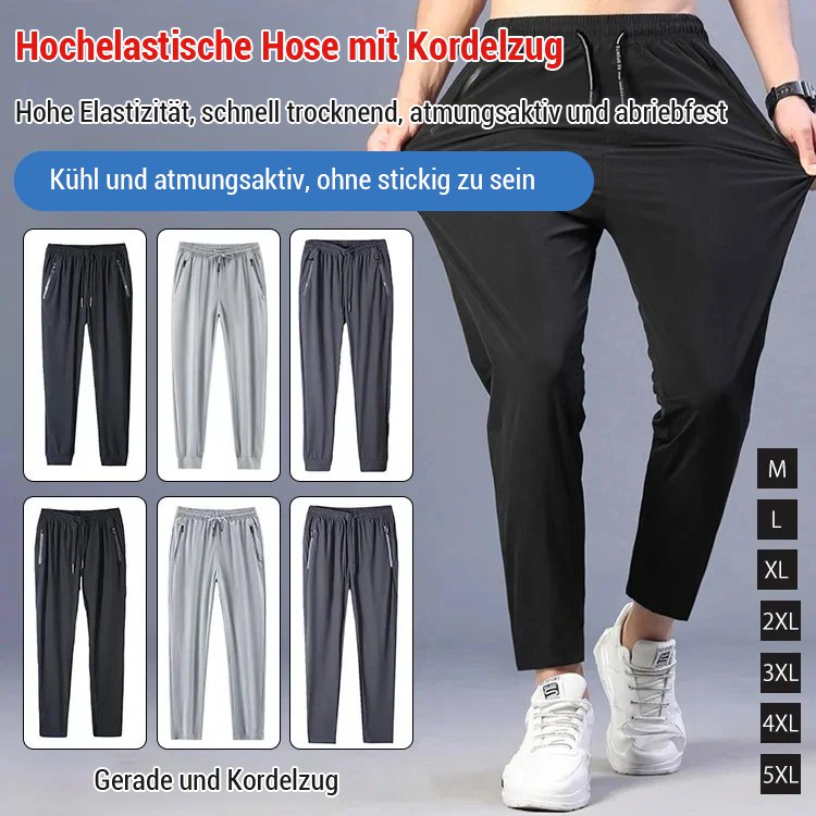 Hochelastische Eisschnell trocknende Freizeithosen