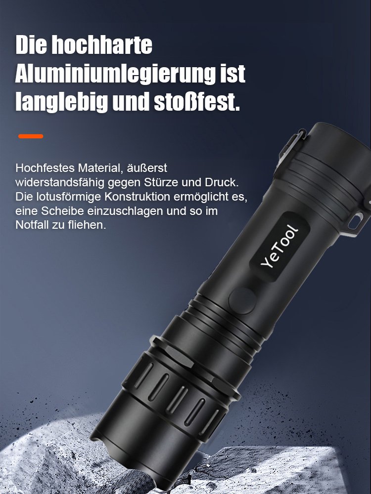 【2-in-1】Arc Selbstverteidigungs-Taschenlampe