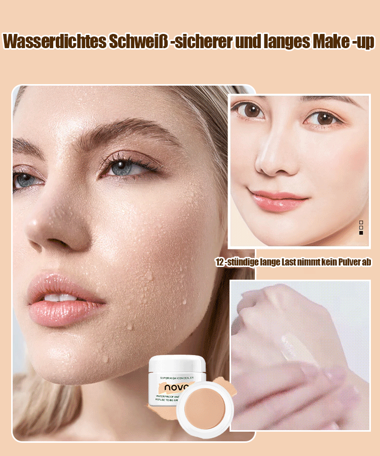 Concealer der versteckten fehlerhaften Stiftung