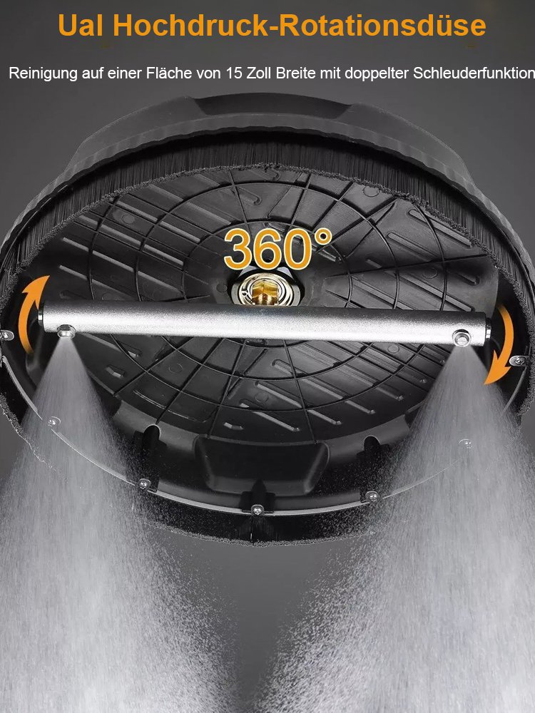 Hocheffiziente Reinigung mit Hochdruck-Bodenreinigung für den Haushalt