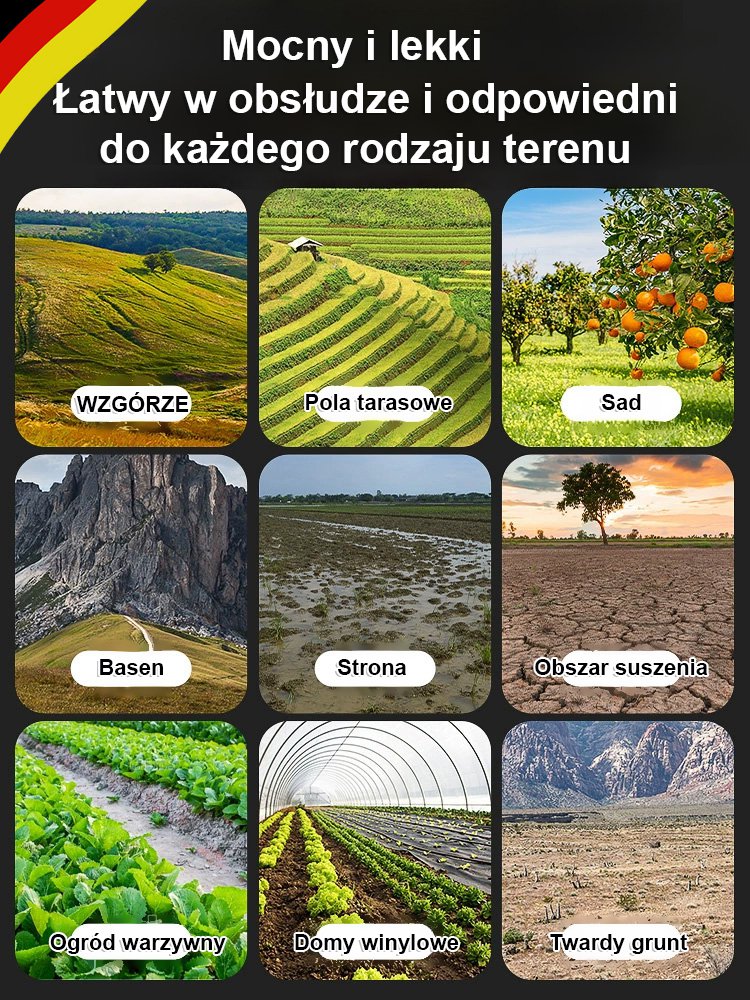 Kosa do trawy, nóż do spulchniania gleby