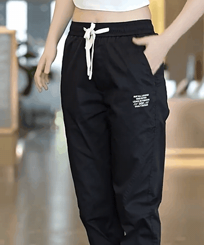 캐주얼 조거 팬츠