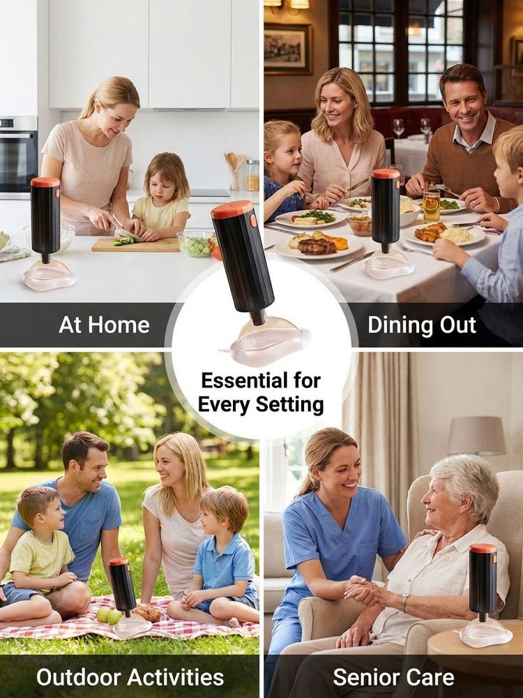 Heimlich Maneuver Anti-Choking Device