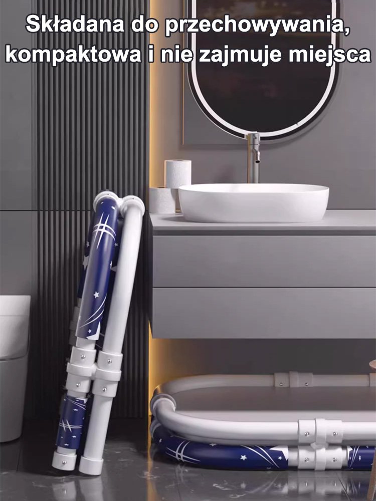 [Niezbędny przedmiot w domu i w podróży] Składana wanna