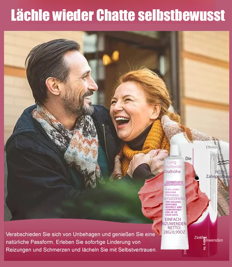 Klebstoff zur Befestigung von Prothesen