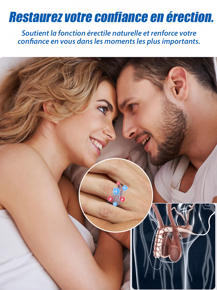 Anneau de traitement de la prostate à motif gaufré