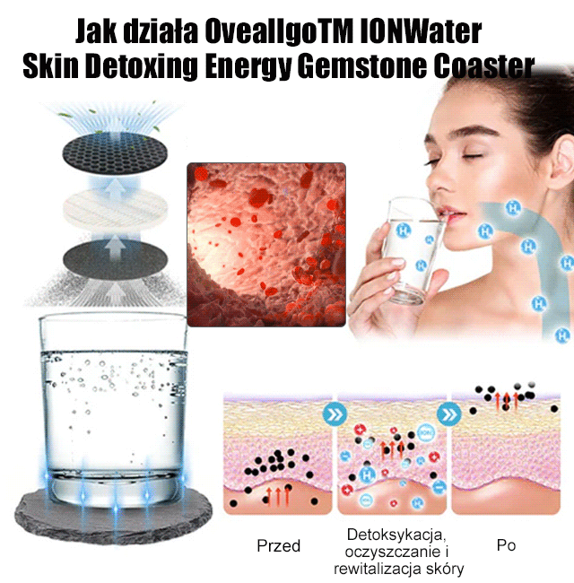 Poduszki na filiżanki z magnesami energetycznymi