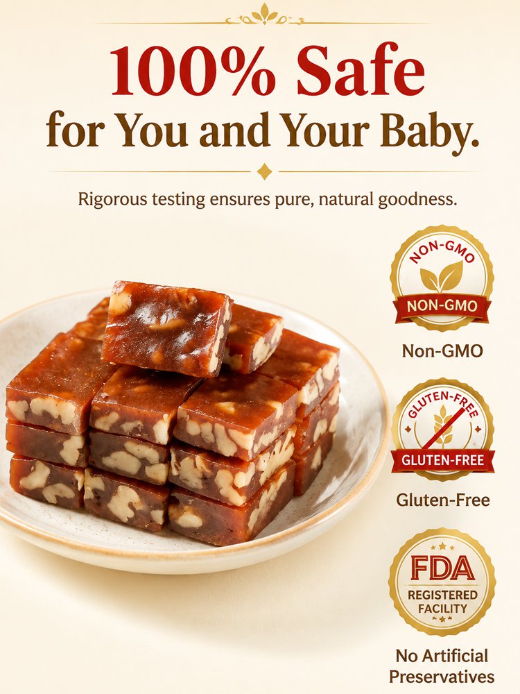 Hawthorn Walnut Cake Healthy Snack for Pregnant Women and Children