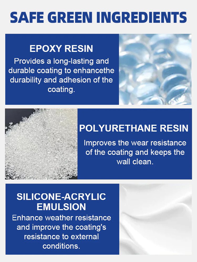 Wall renovation spray paint (with tools)