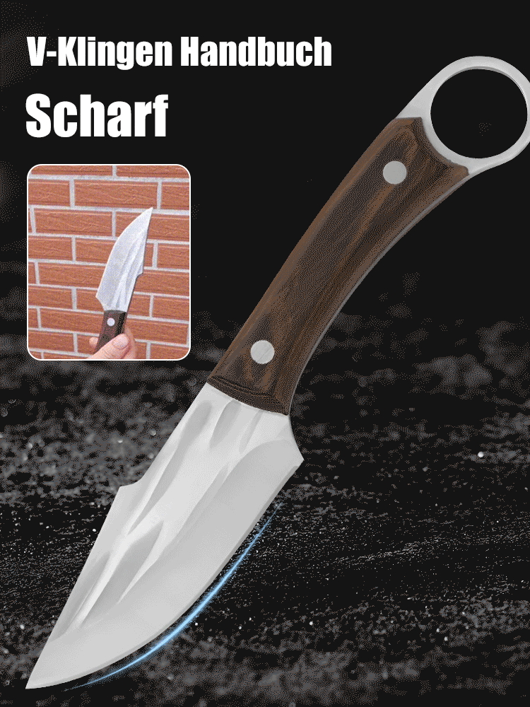 Antikes geschmiedetes Ausbeinmesser