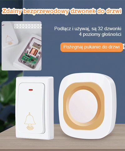 Samozasilający się dzwonek do drzwi