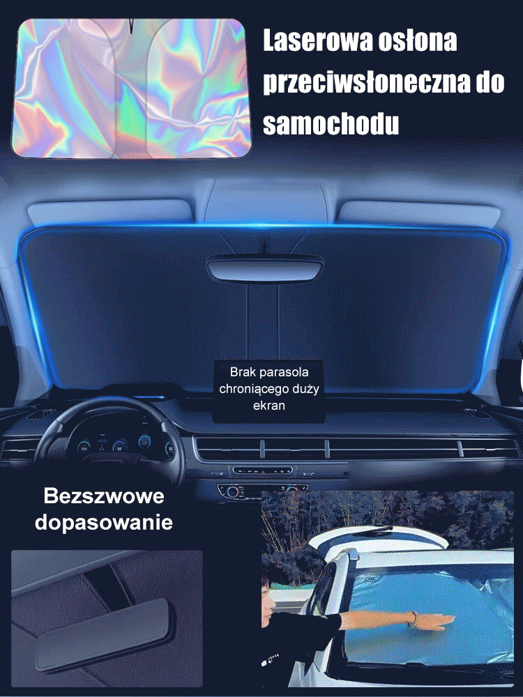 Laser-Auto-Sonnenschutz