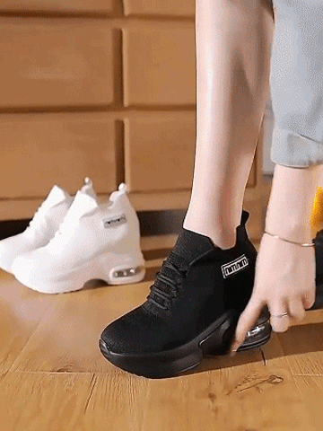 Respiră plasă interior înălțime pantofi pentru femei