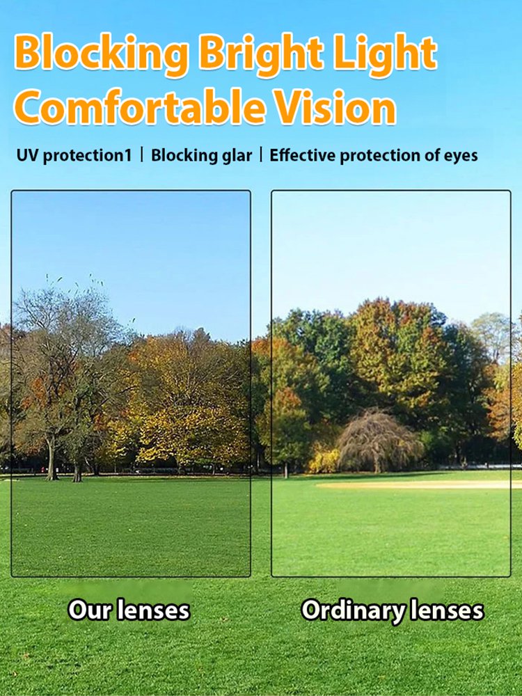 [Reading glasses + sunglasses] Smart zoom gradient reading glasses