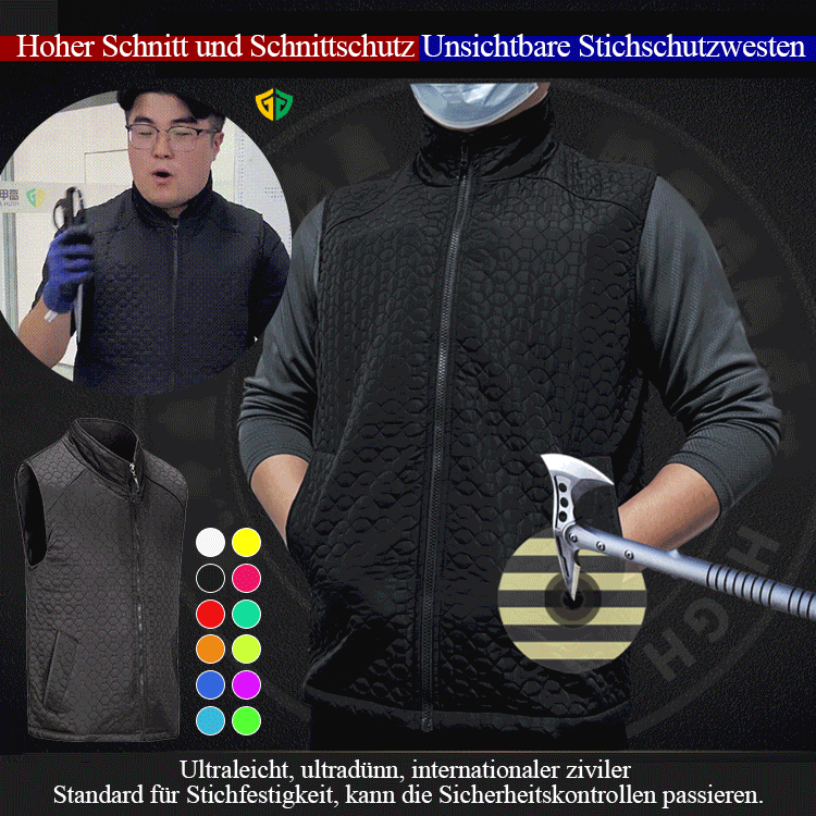 Hochfeste verschleißfeste Weste