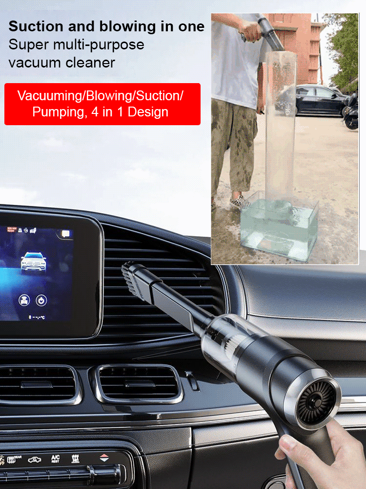 Cordless Rechargeable Portable Car Vacuum Cleaner