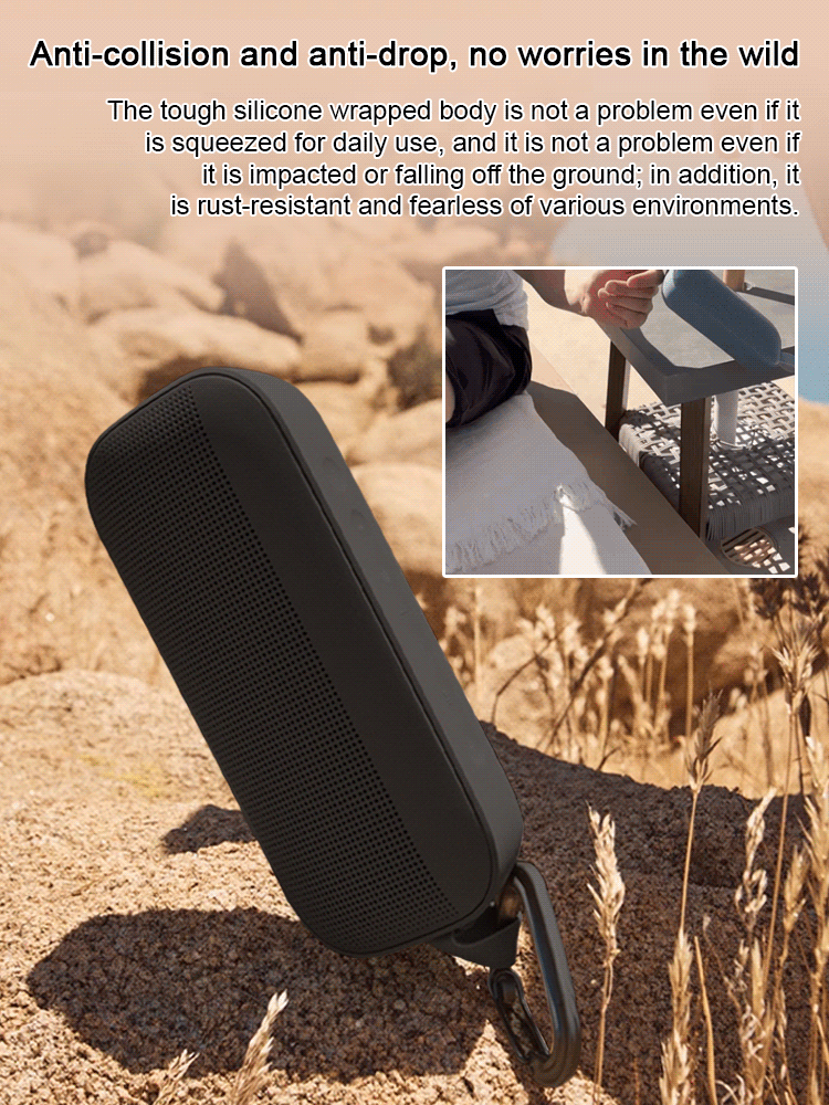 [Outstanding sound effects] Little Giant Bullet Bluetooth Portable Speaker