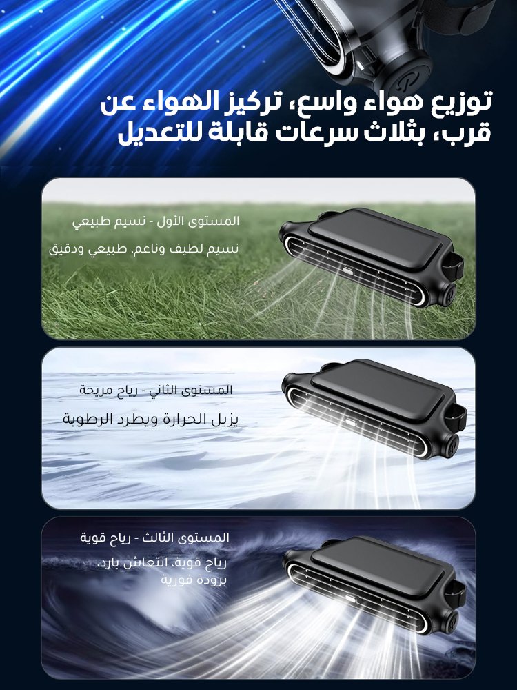 مروحة سيارة ذات قوة الريح الكبيرة (تشغيل صامت)