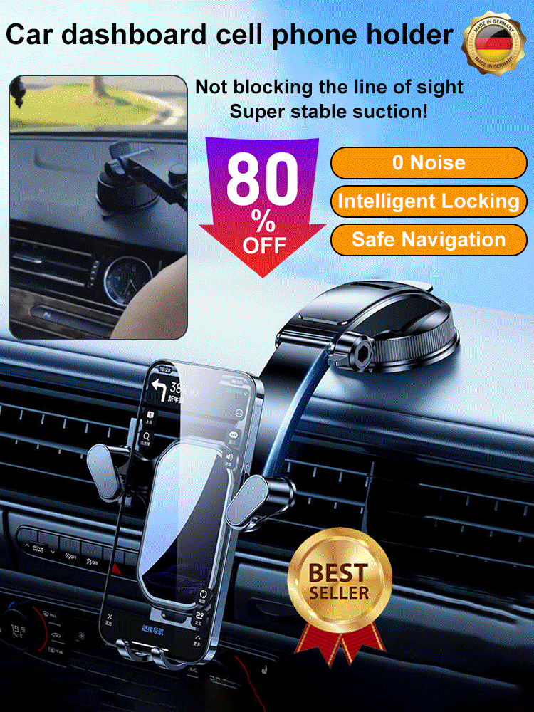 Waterfall Style] Car Dashboard Cell Phone Holder