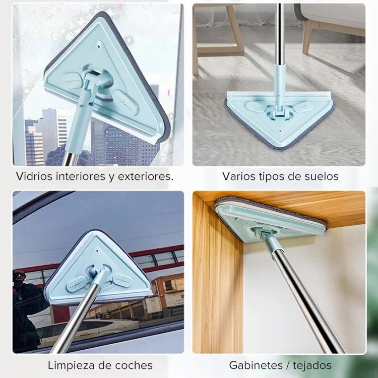 Trapeador triangular multifuncional 【Incluye 4 trapeadores gratis】