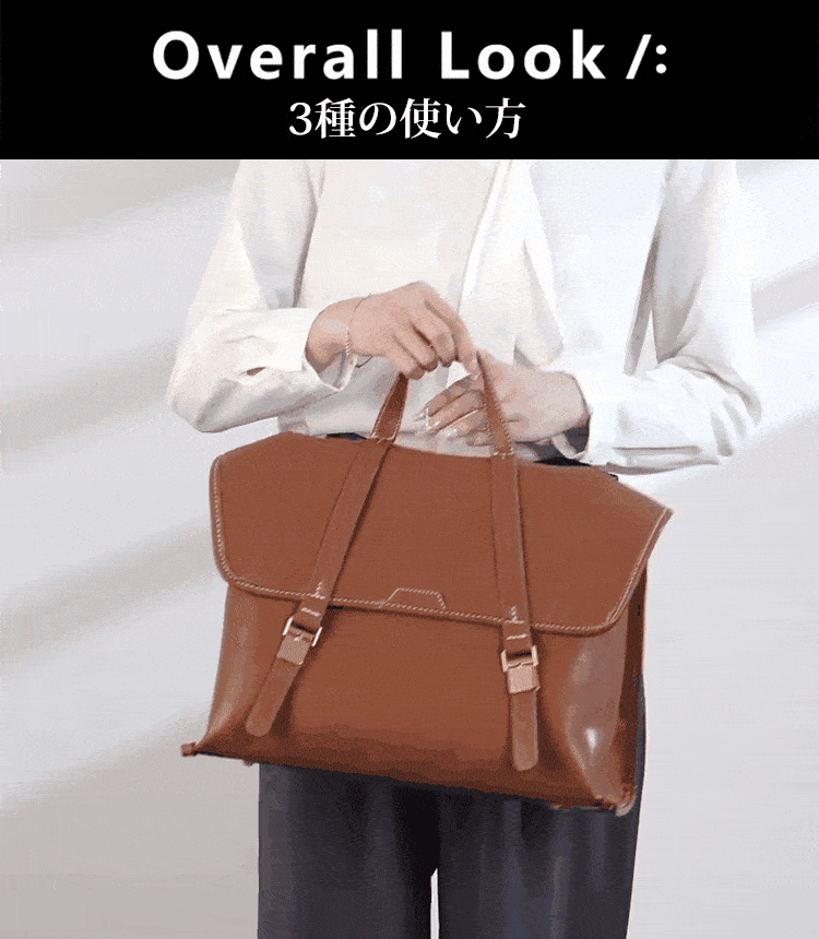 大容量レザーリュックサック