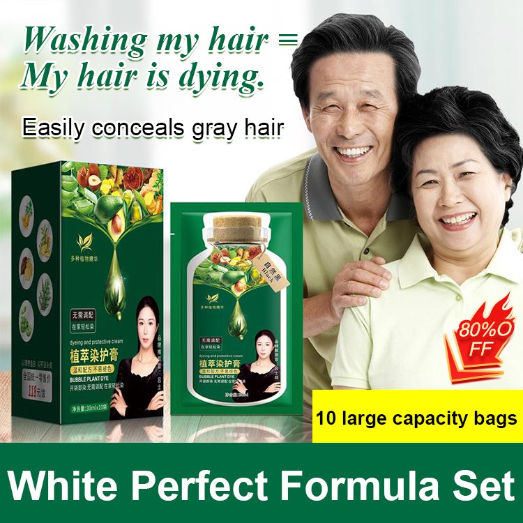 Plant pure bubble hair dye