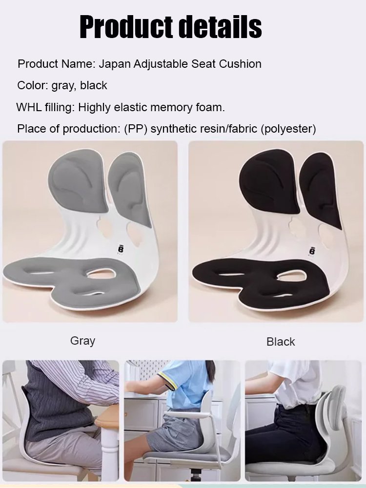 Ergonomic posture correction waist support chair