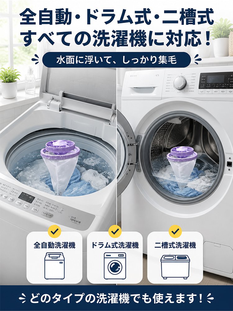 洗濯機用糸くずフィルター - detail 24