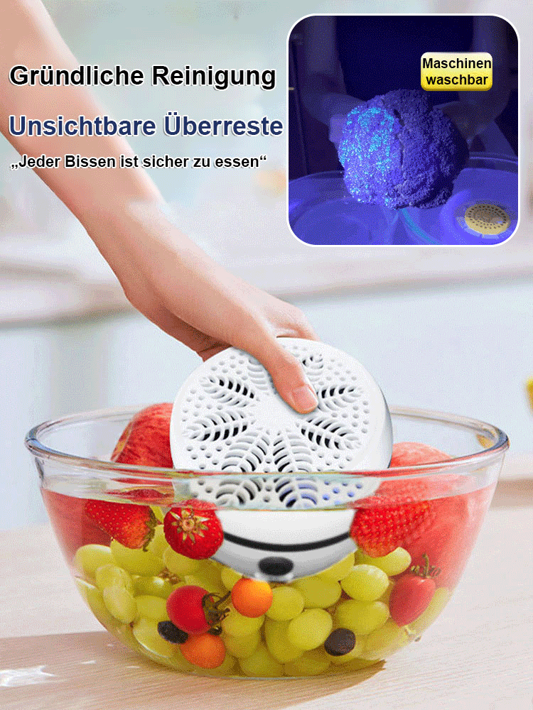 【Befreie deine Hände】 Automatische Obst- und Gemüsewaschmachine