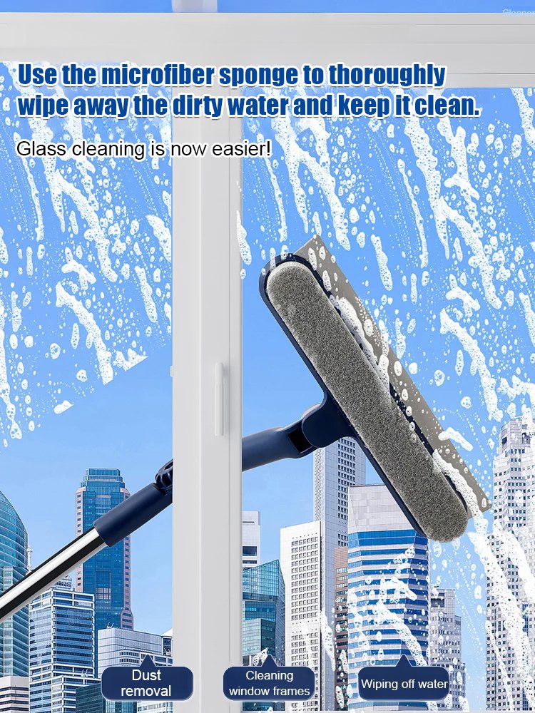 Universal extended window cleaner
