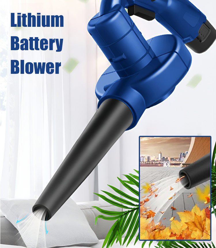 Electric Blower and Vacuum Dual-Purpose Fan