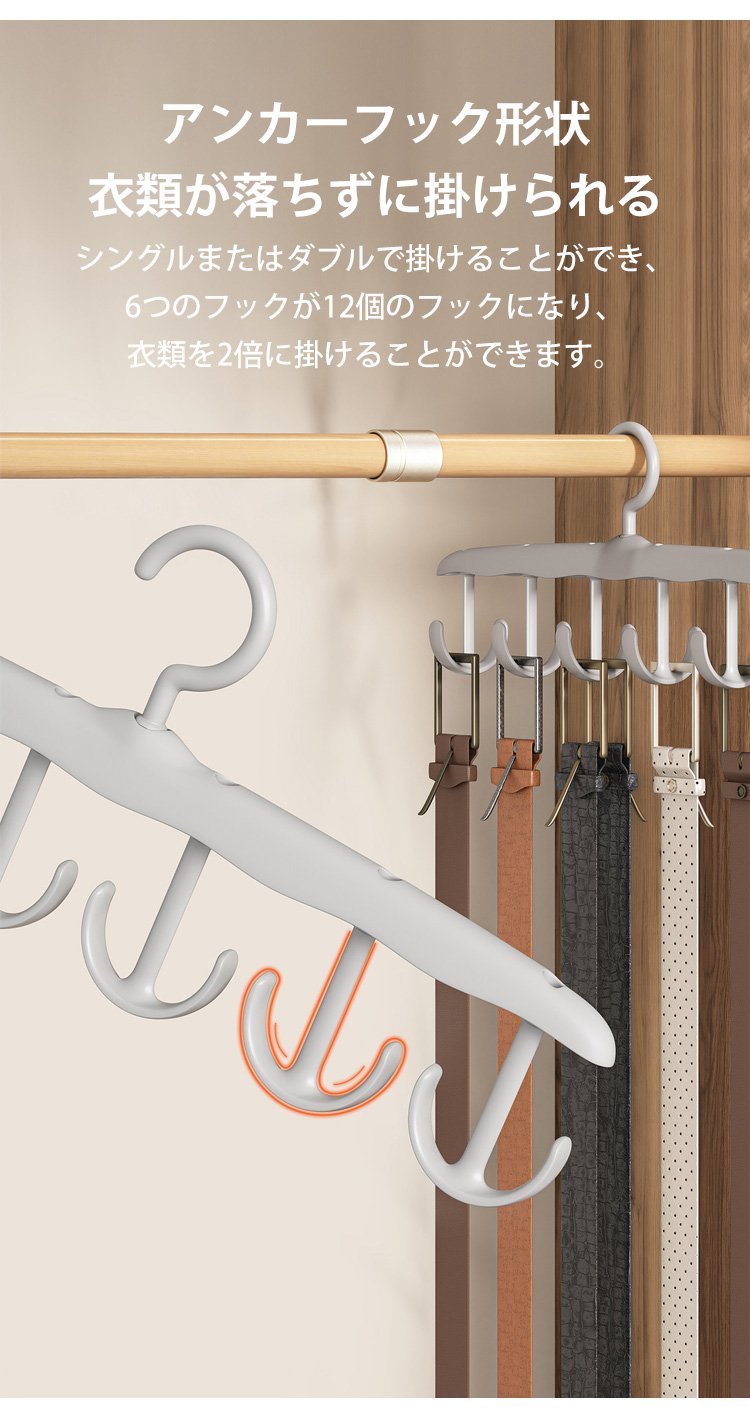 クローゼット内での収納例