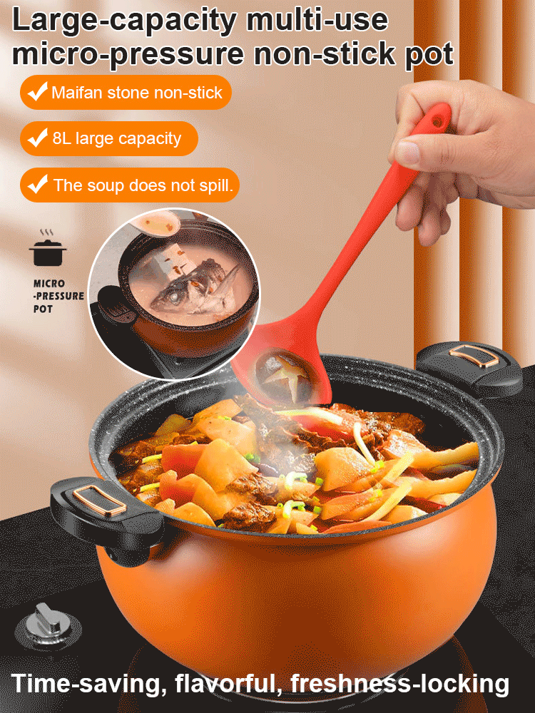 Large capacity multi-purpose pressure cooker