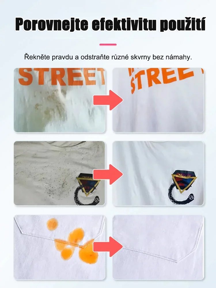 【Staré oblečení se stává novým】Čisticí a rozjasňující prací prostředek