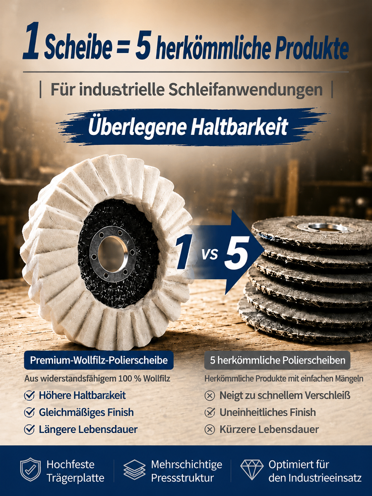 Filz-Polierscheibe