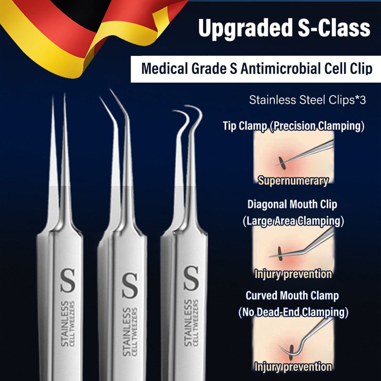 German precision beauty salon specialized cell clamp.