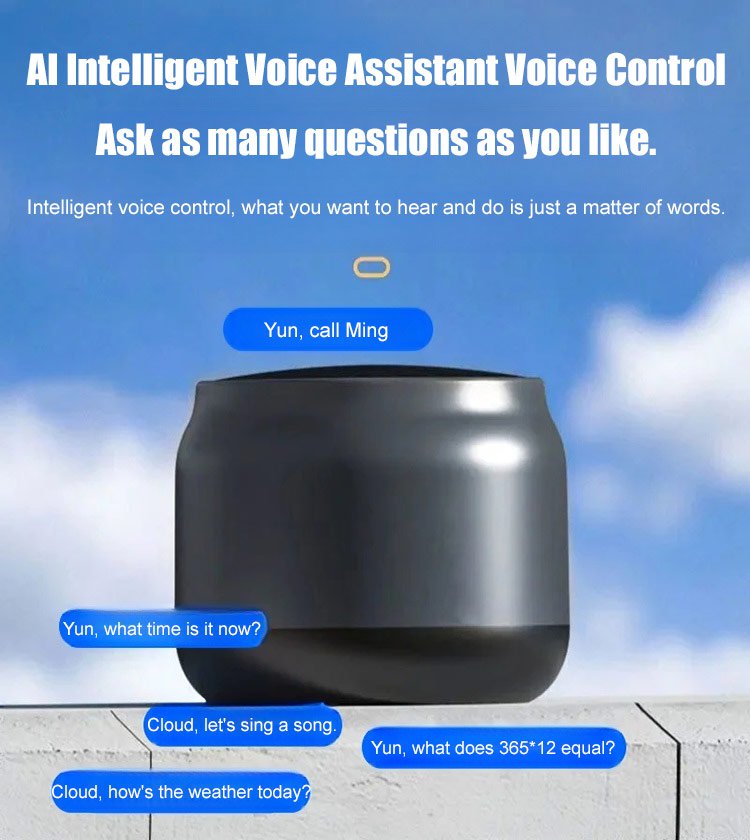 Small Cannon Heavy Bass Wireless Bluetooth Speaker