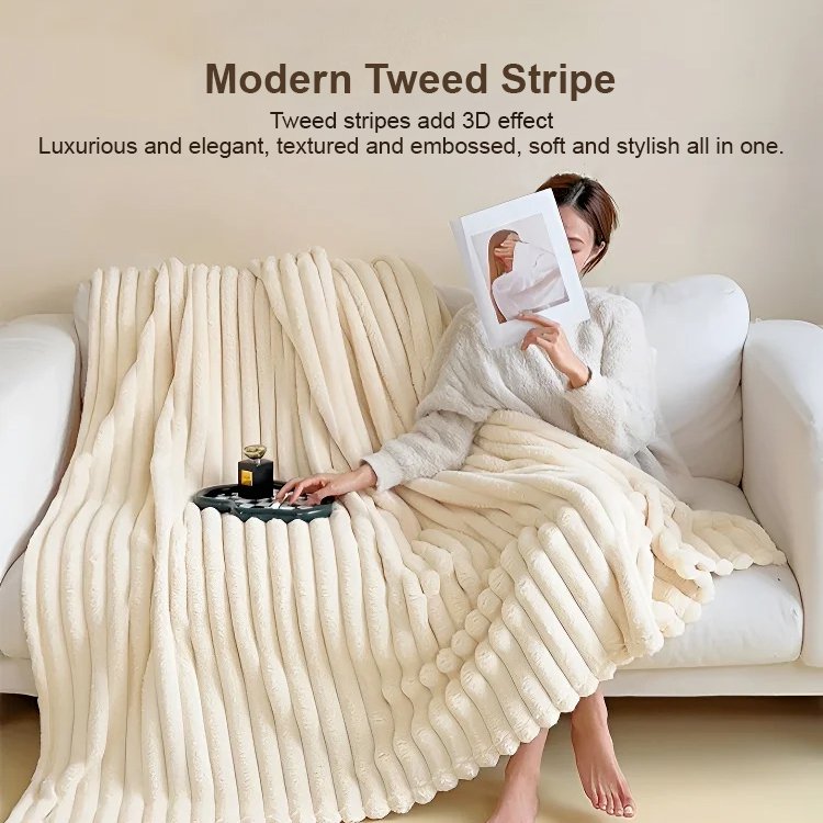 SL-High Quality Flannel Thickened Warm Blanket