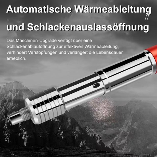 Ganzstahl-Mini-Nagler mit Schalldämpfer