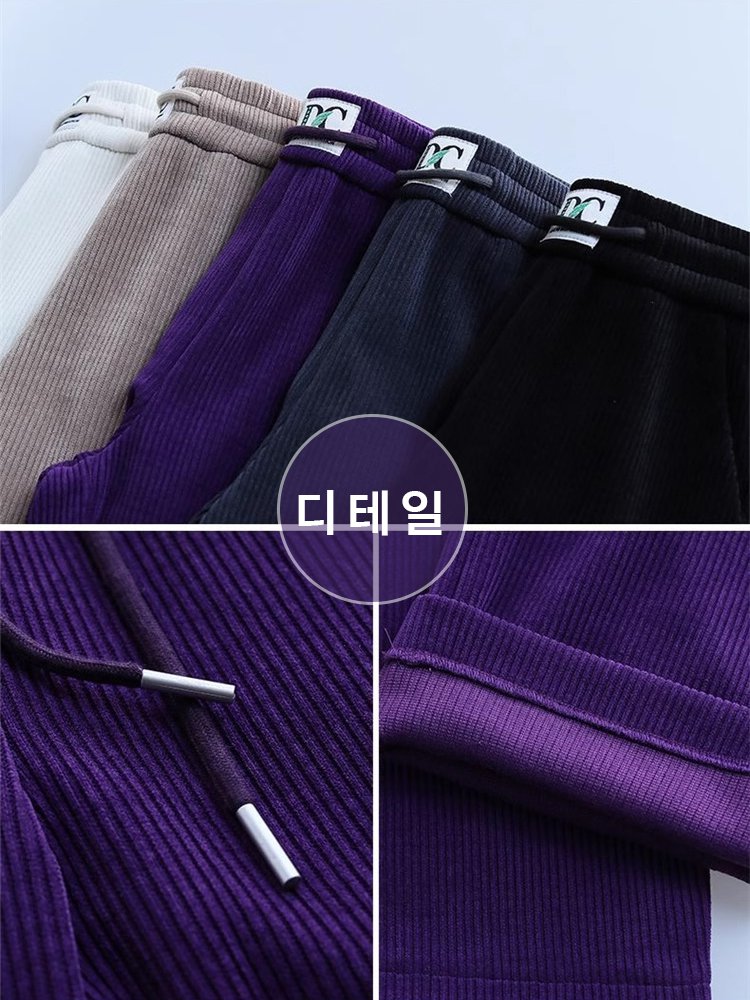 【핏의 왕】하이웨이스트 날씬해 보임 여자 와이드 팬츠 