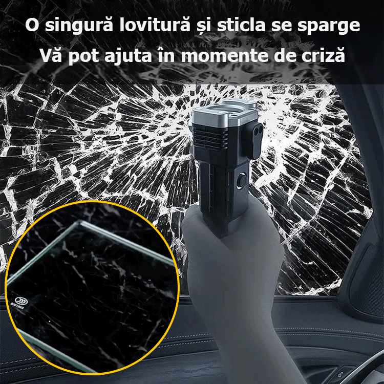 Lanterna multifuncțională COB